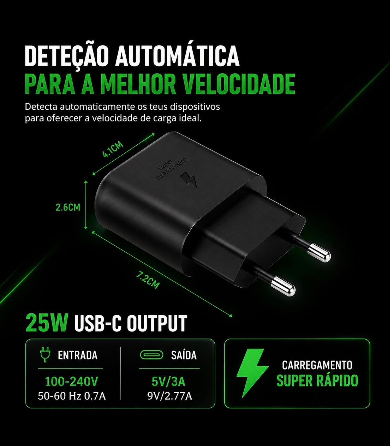 Carregador Super Fast 25W